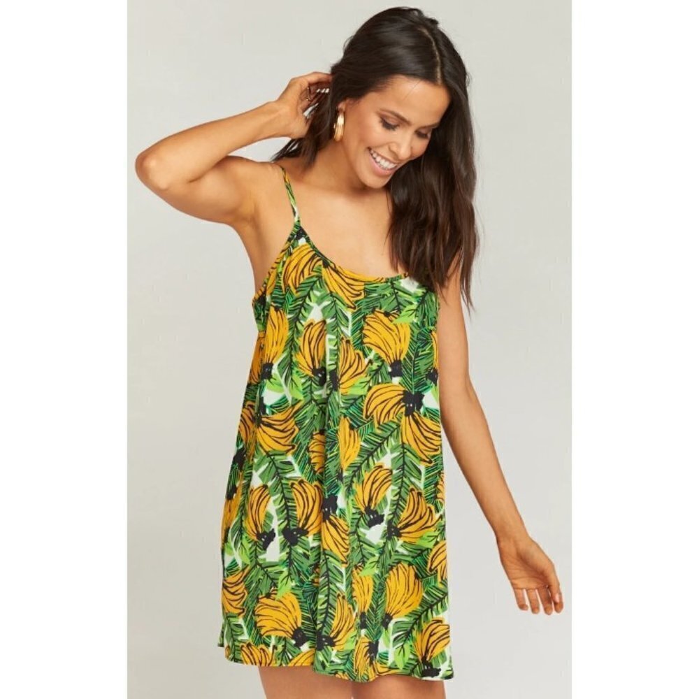 💕SHOW ME YOUR MUMU💕 Bella Mini Dress - Bananas